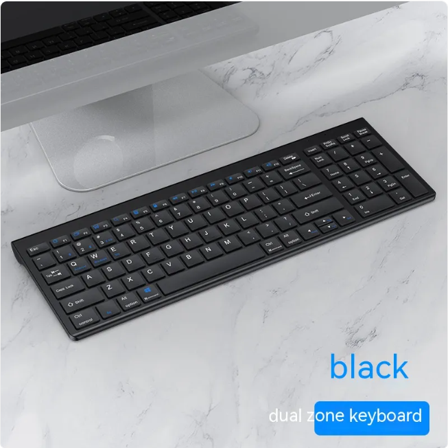 Bluetooth Dual-Mode Rechargeable Keyboard & Mouse Set