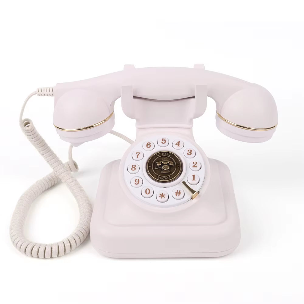Antique Telephone Wedding Guest Audio Book Antique Telephone Decorative Recording Phone Audio Guestbook for Wedding