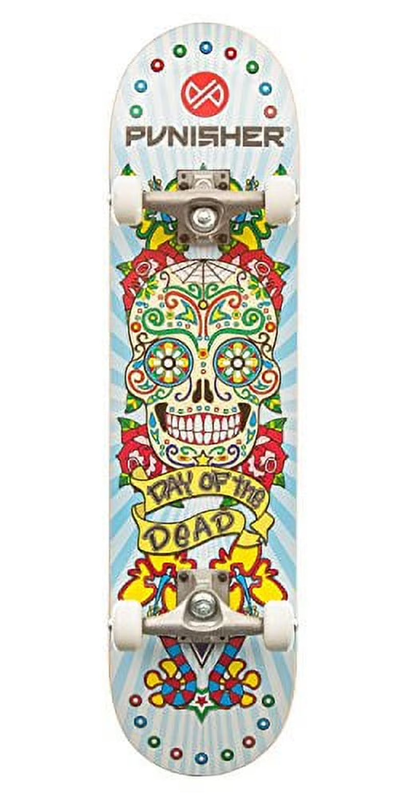 Day of the Dead 31.5" X 7.75" ABEC-7 Deep Conave Canadian Maple Complete Skateboard