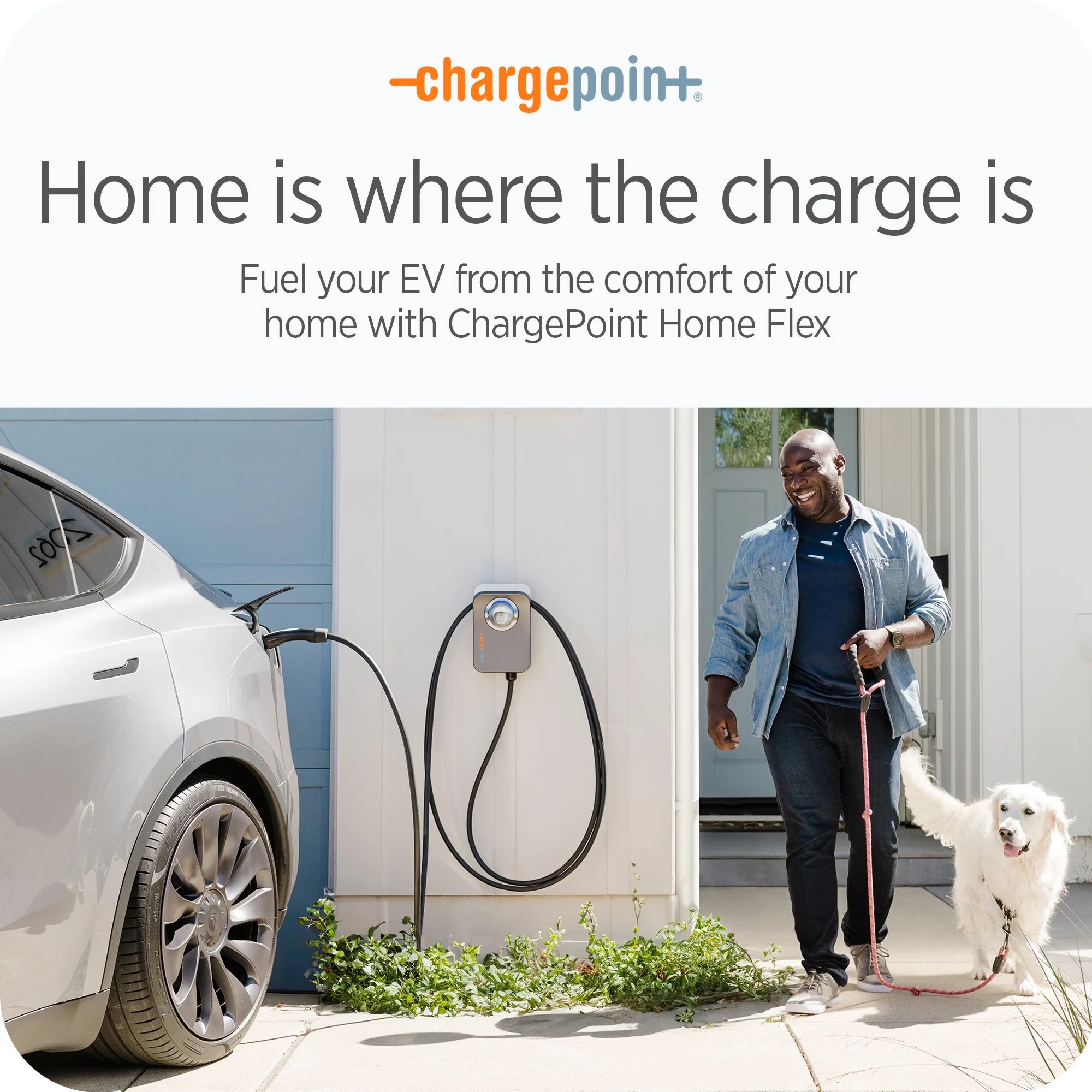 Home Flex Level 2 EV Charging Station NACS, Hardwired