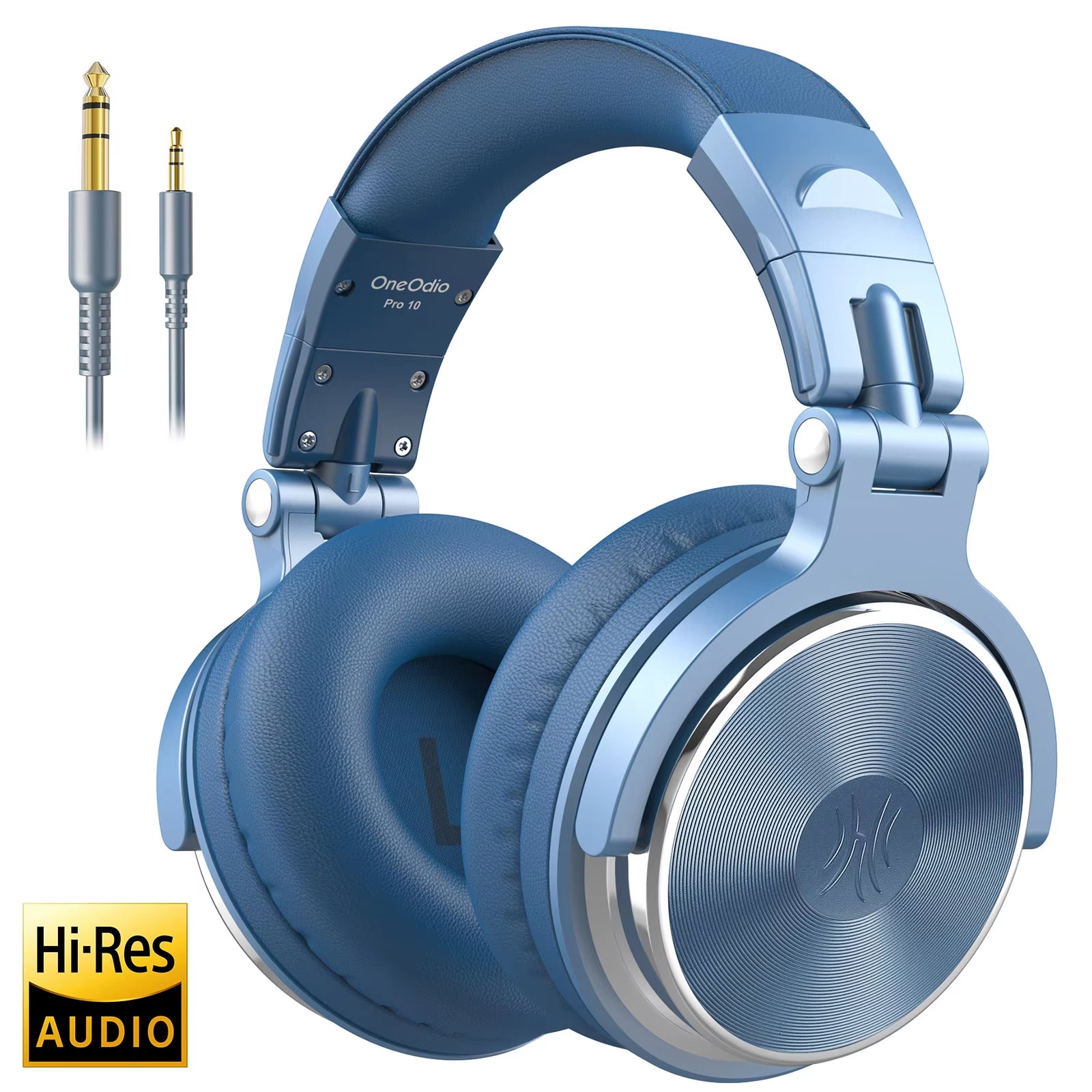 over Ear Headphones Hifi Studio DJ Headphone Wired Monitor Music Gaming Headset Earphone for Phone Computer PC with Mic