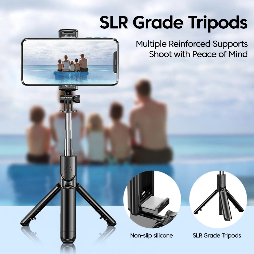 S03 Bluetooth Selfie Stick Mobile Remote Control High-End Tripod Universal Multifunctional Live Streaming Camera Stand