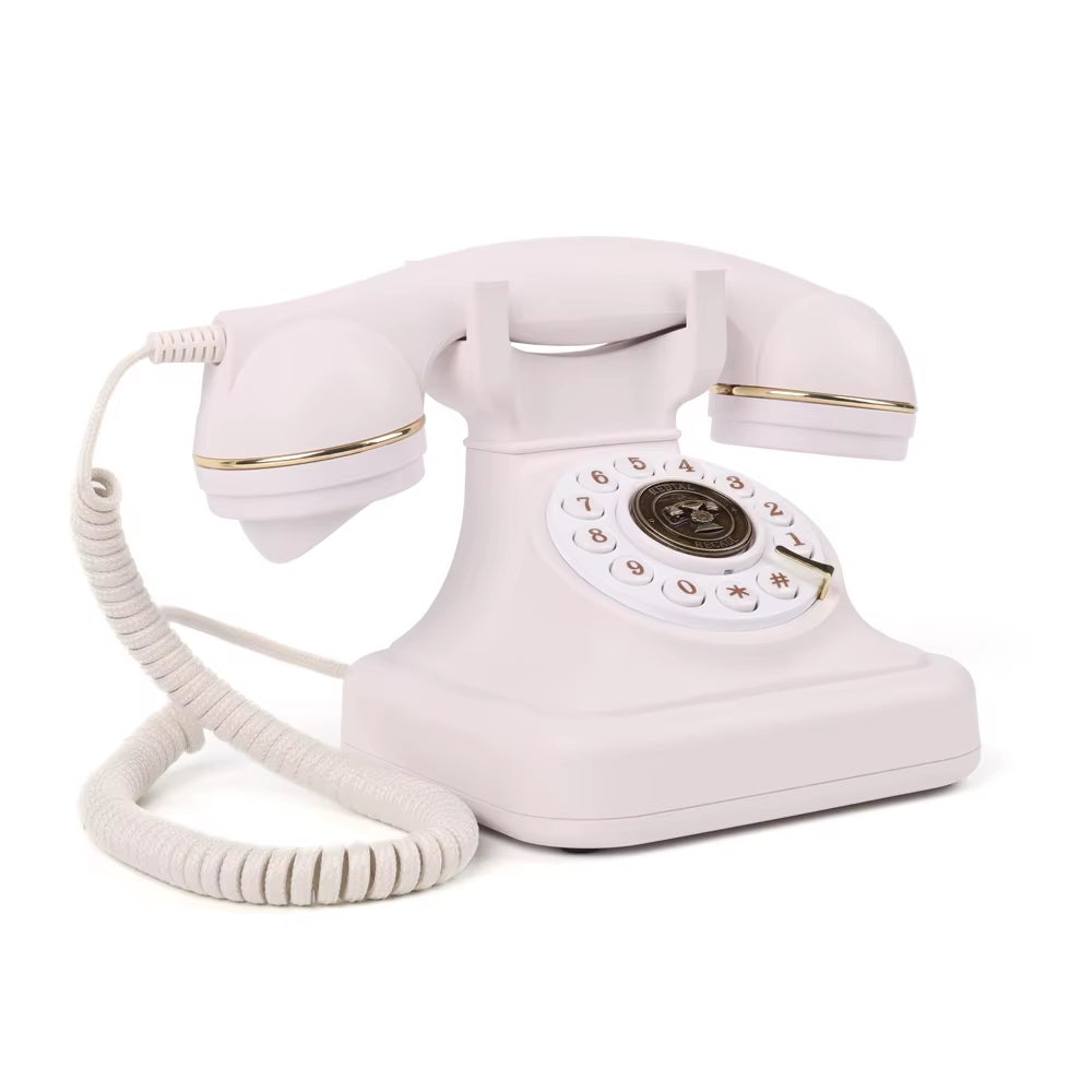 Antique Telephone Wedding Guest Audio Book Antique Telephone Decorative Recording Phone Audio Guestbook for Wedding