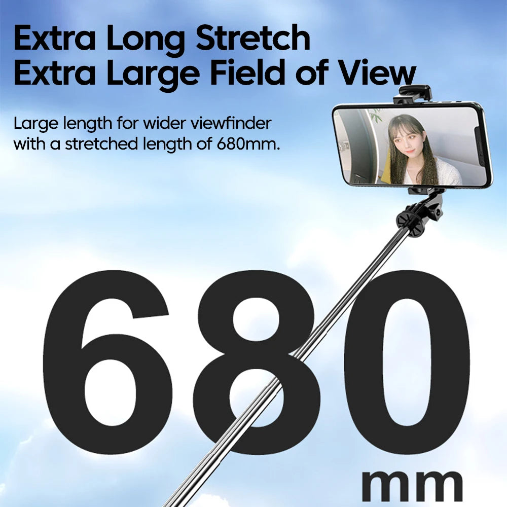S03 Bluetooth Selfie Stick Mobile Remote Control High-End Tripod Universal Multifunctional Live Streaming Camera Stand