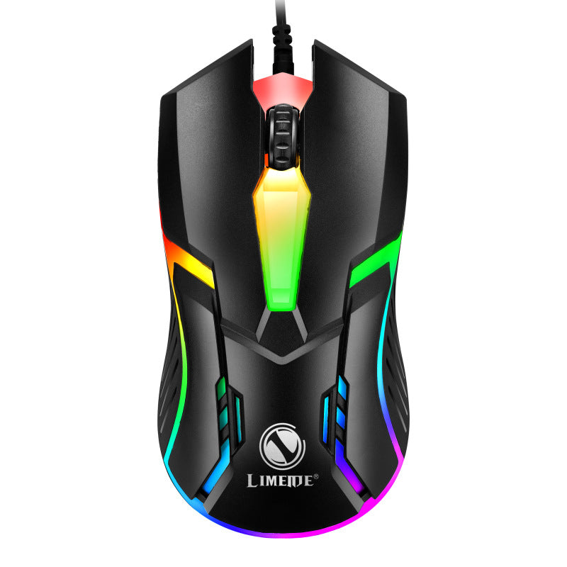 Wired Backlit Usb Mouse for Competitive Gaming