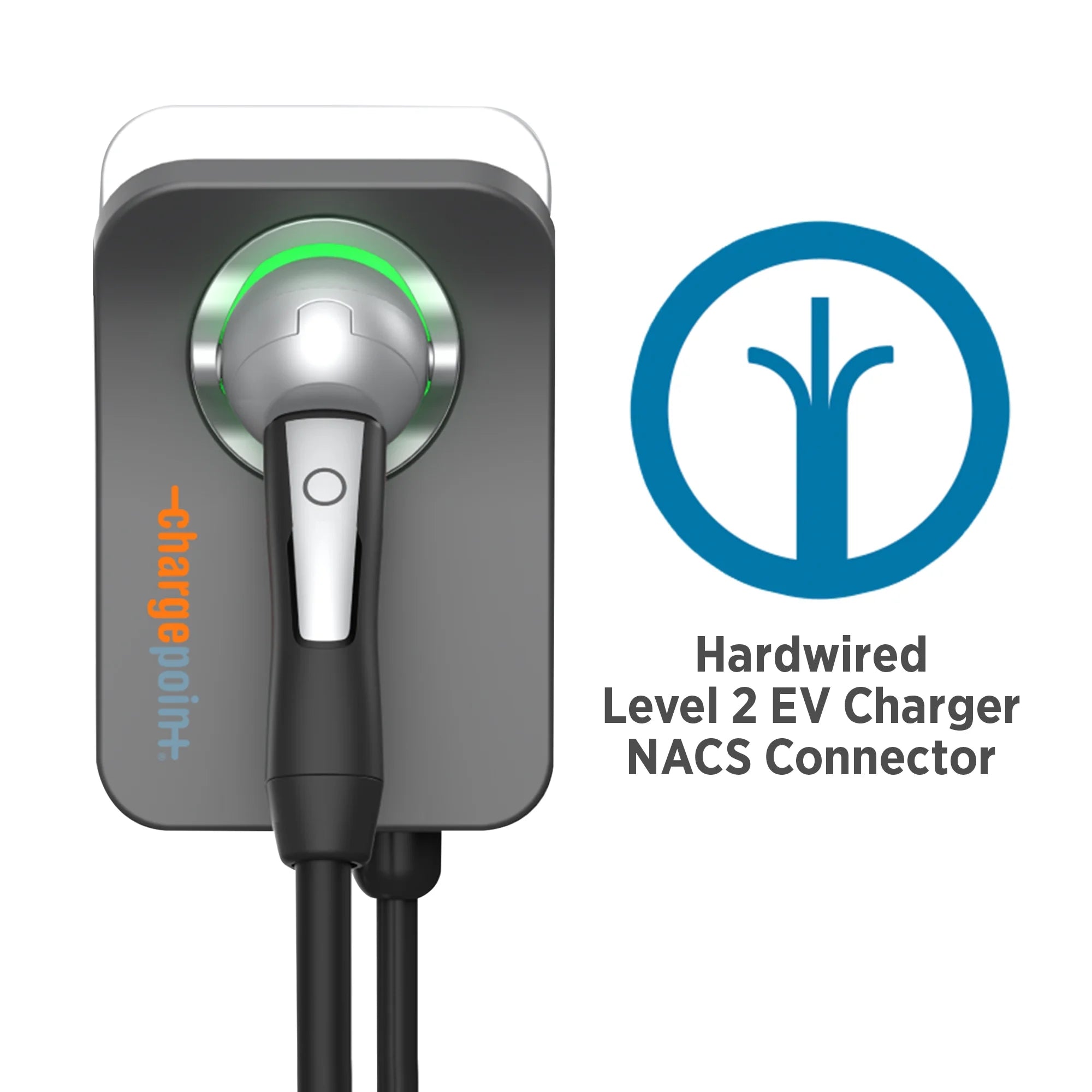 Home Flex Level 2 EV Charging Station NACS, Hardwired