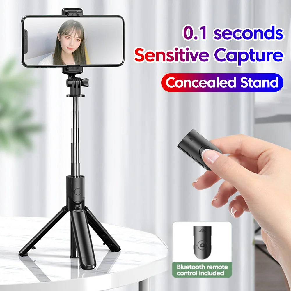 S03 Bluetooth Selfie Stick Mobile Remote Control High-End Tripod Universal Multifunctional Live Streaming Camera Stand