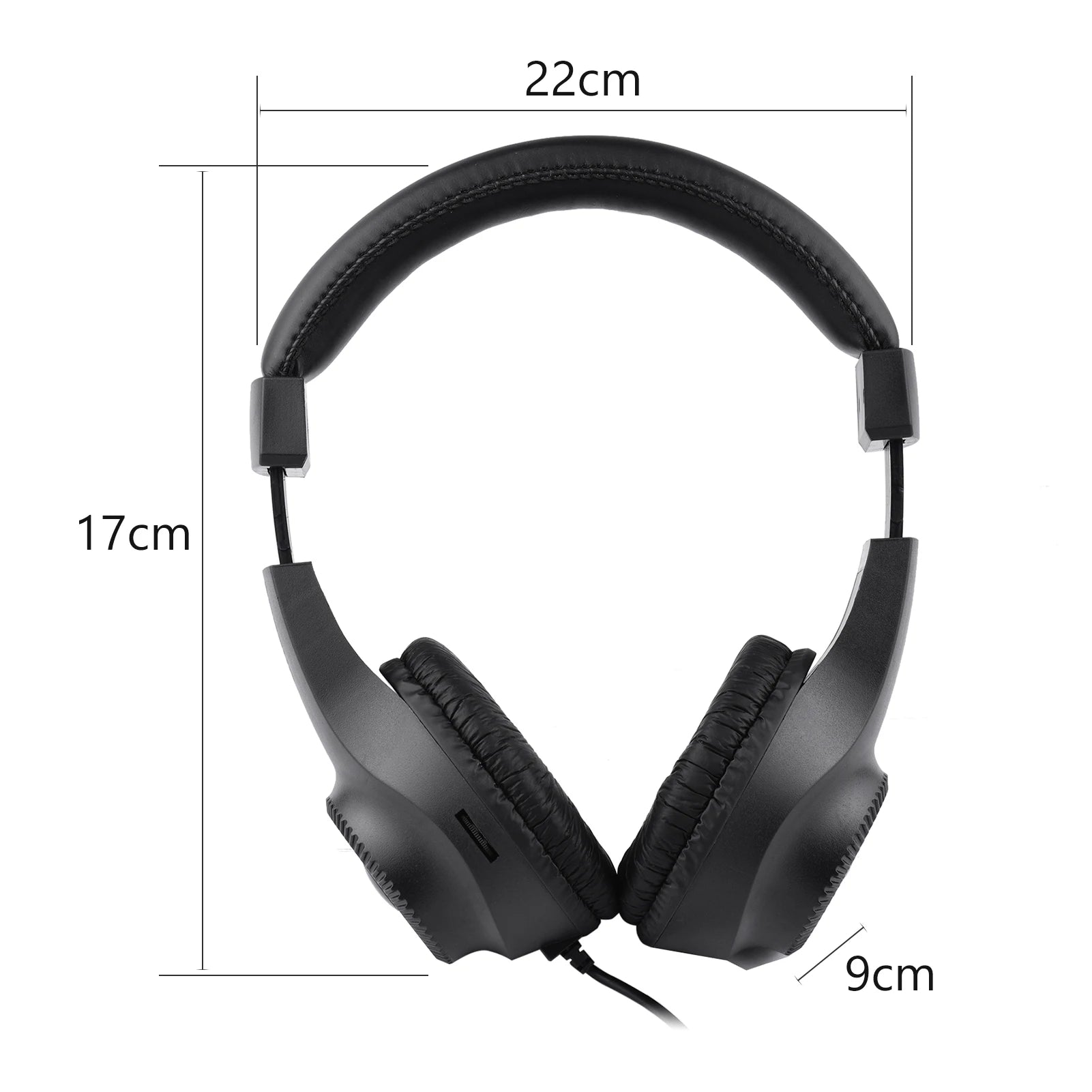 Wired Stereo Monitor Headphones Over-Ear Headset with 50Mm Driver 6.5Mm Plug for Guitar Amplifier Electric Piano Audio Mixer