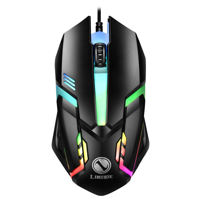Wired Backlit Usb Mouse for Competitive Gaming